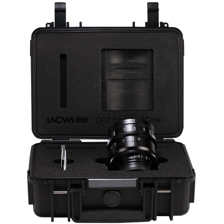Laowa 7.5mm T2.9 Zero-D S35 Cine Objectif Fuji X