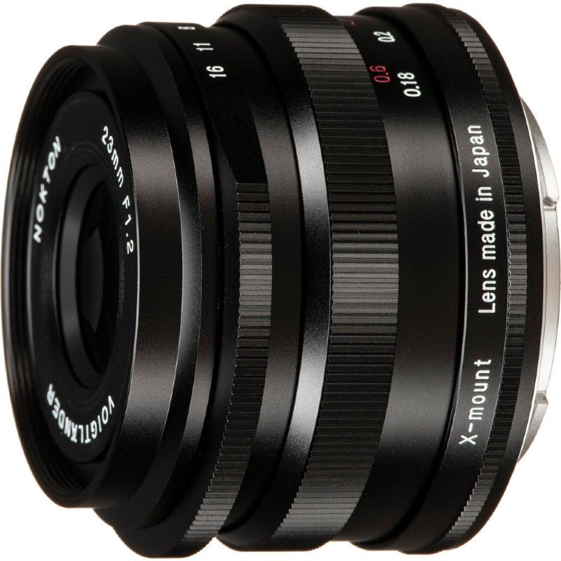 Voigtländer Nokton 1,2/23mm X-Mount, noir