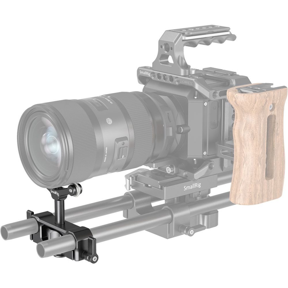 SmallRig 2727 universelle 15mm LWS Stangenhalterung für Objektive
