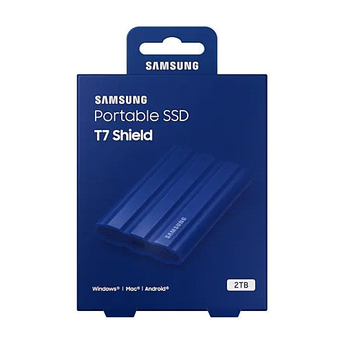 Samsung Portable SSD T7 Shield 2TB bleu
