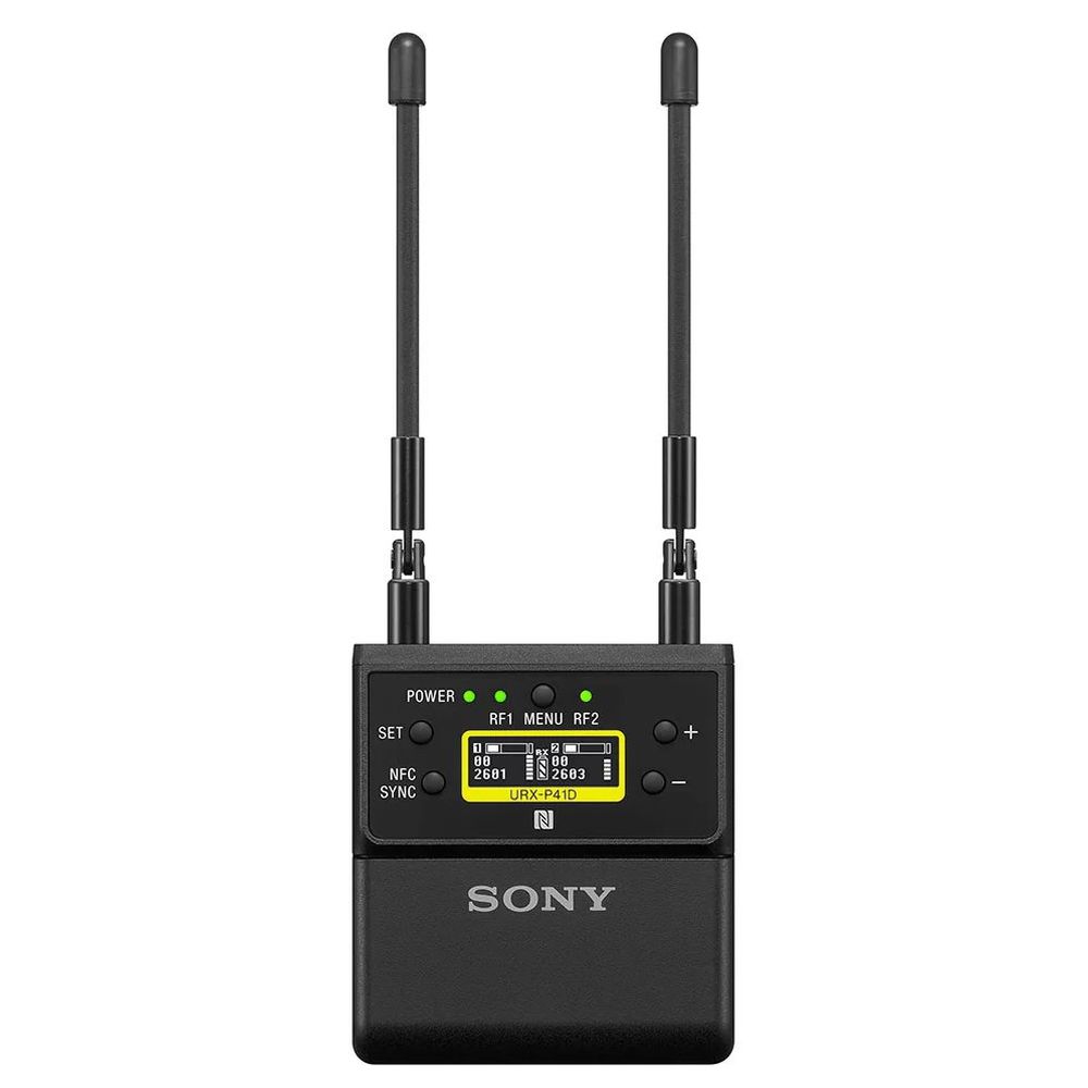 Sony URX-P41D/K21 Drahtloses Mikrofon mit zwei Empfängern
