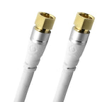 Oehlbach SL SAT-Kabel (F-PLUG) 3,0m Weiß