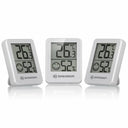 Bresser Temeo Hygro Indicateur Set de 3 unités blanc