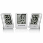 Bresser Temeo Hygro Indicateur Set de 3 unités blanc