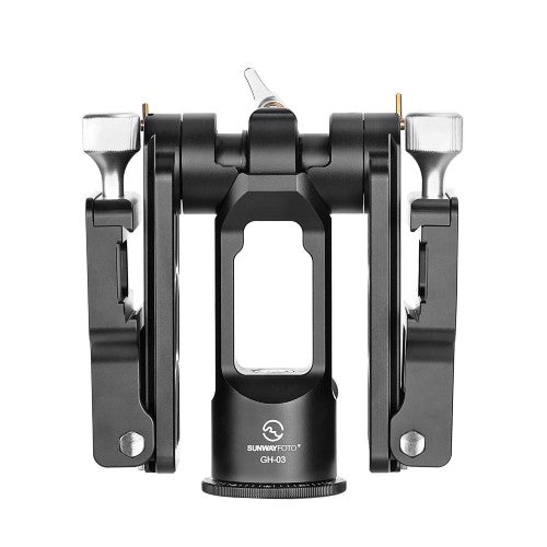 Sunwayfoto Tête de Cardan Double Incl. Plateau QR