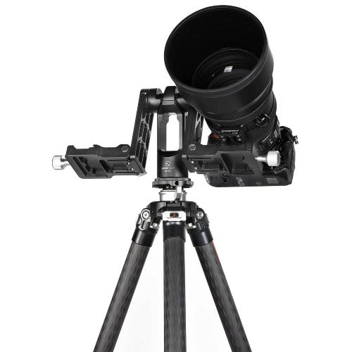 Sunwayfoto Tête de Cardan Double Incl. Plateau QR