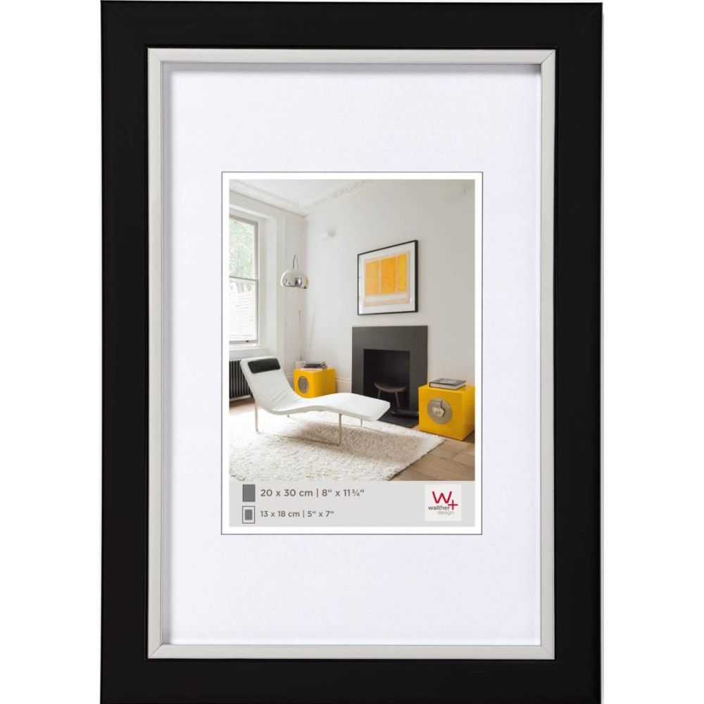 Walther Metro Bilderrahmen 13x18 cm schwarz