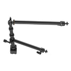 Ulanzi VIJIM LS11 double bras de trépied réglable avec pince de Table