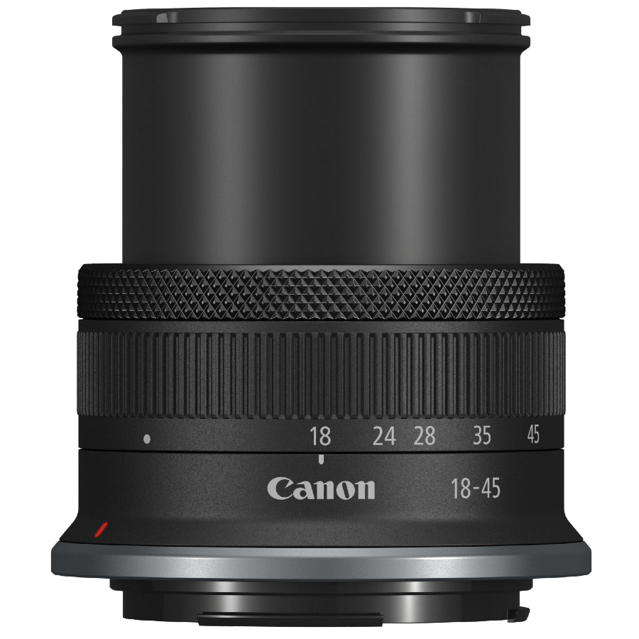 Canon EOS R10 Gehäuse + RF-S 18-45mm f/4.5-6.3 IS STM + EF - RF Bajonett Adapter