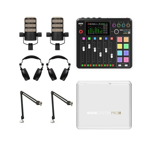 RØDECaster Pro II, 2-Personen-Paket