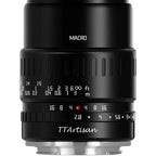 TTArtisan APS-C macro 40mm f/2.8 Canon RF Monture Noir