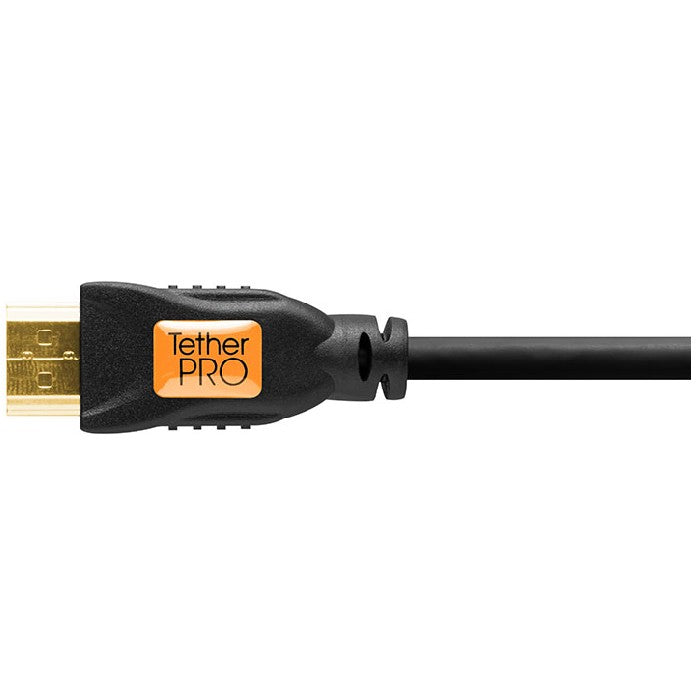 Tether Tools TetherPro HDMI Micro à HDMI 2.0, 0,3 m (1'), noir