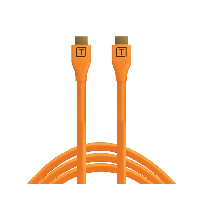 Tether Tools TetherPro HDMI 2.0 vers HDMI 2.0, 15' (4.6m), Orange