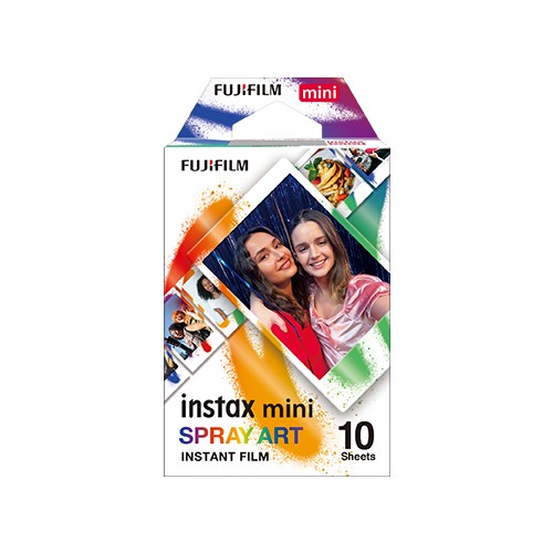 Fujifilm INSTAX instax mini film spray art 1x10