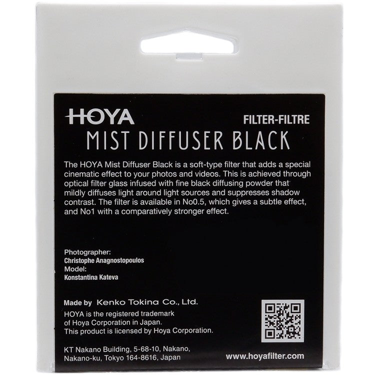 Hoya 62 MM, Nebel-Diffusor, BK, Nr. 0,5