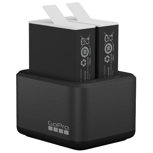 GoPro Dual Battery Charger + 2x Enduro Battery for HERO9/10/11/12
