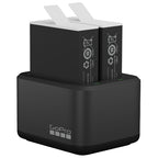 GoPro Dual Battery Charger + 2x Enduro Battery for HERO9/10/11/12