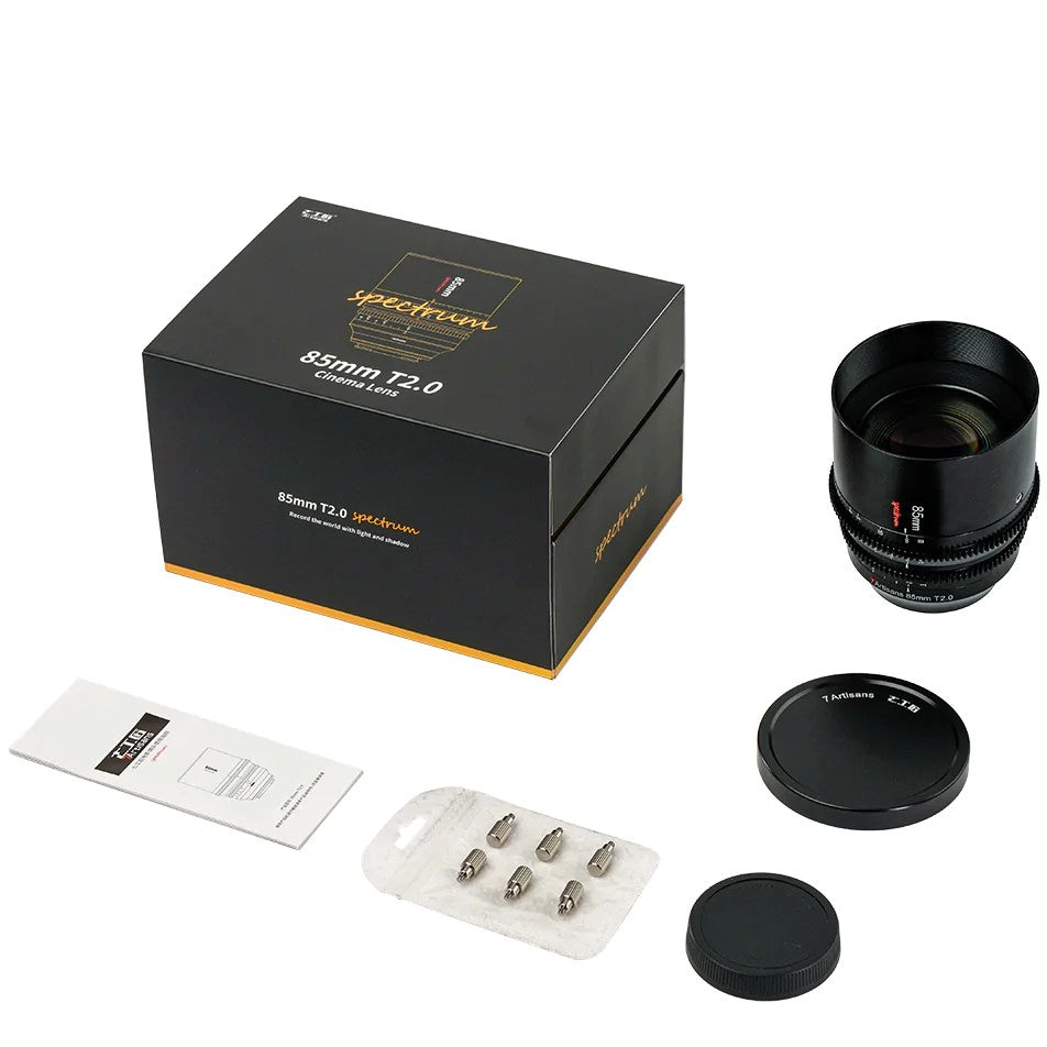 7Artisans 85mm T2.0 Sony (E Mount)