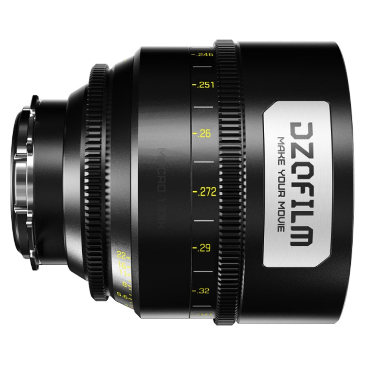 DZOFilm Gnosis 65mm T2.8 Makro Prime Objektiv im Sicherheitskoffer - metrisch