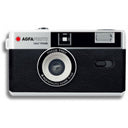 AgfaPhoto Appareil photo demi-cadre réutilisable noir, analogique