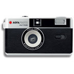 AgfaPhoto Appareil photo demi-cadre réutilisable noir, analogique