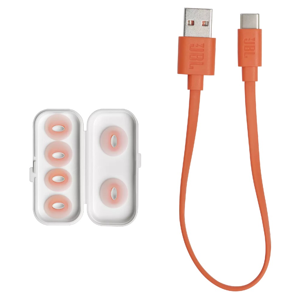 JBL Tune Flex White - Wireless earphones with Noise Cancelling
