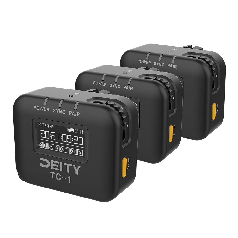 Deity TC-1 Timecode Device 3-Kit Incl. Câbles