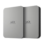 LaCie Mobile Disque 2TB v2 USB-C Moon Argent w/Rescue