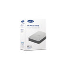 LaCie Mobile Drive Festplatte 5TB v2 USB-C Moon Silver w/Rescue