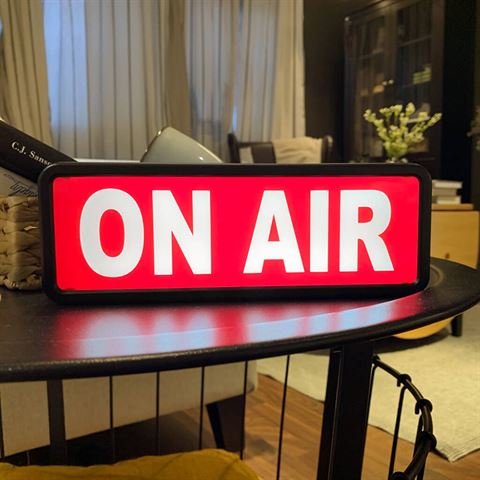 Orangemonkie ON AIR Signallampe