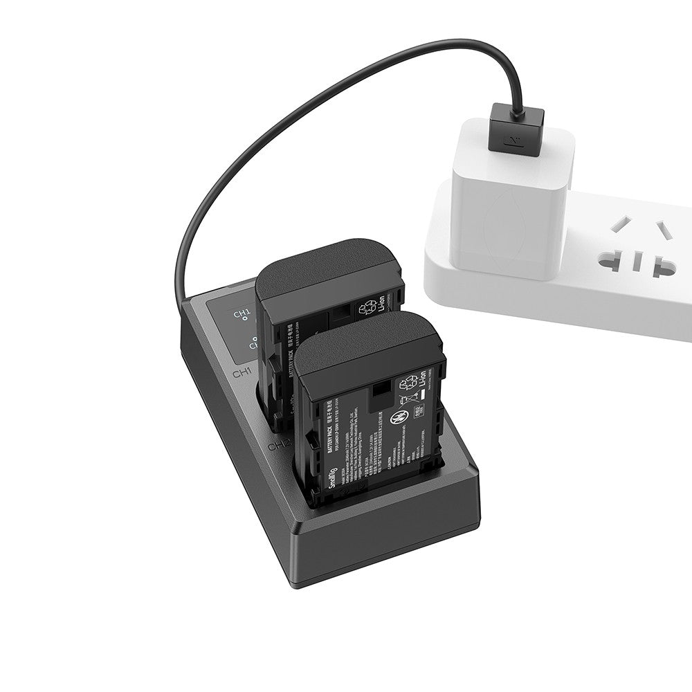 SmallRig LP-E6NH Appareil Photo Batterie et Chargeur Kit 3821