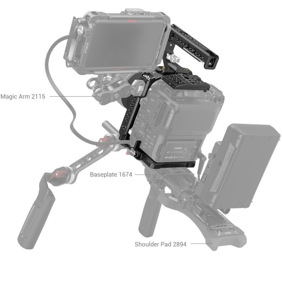 SmallRig Kit portatif pour Canon EOS C70 3899