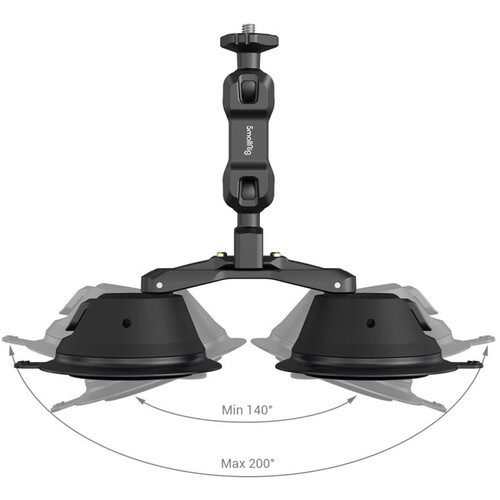 SmallRig Portable Dual Suction Cup Camera Mount SC-2K 3566