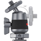 SmallRig Mini-Kugelkopf mit abnehmbarer Cold Shoe-Halterung (zweiteilig) 2948