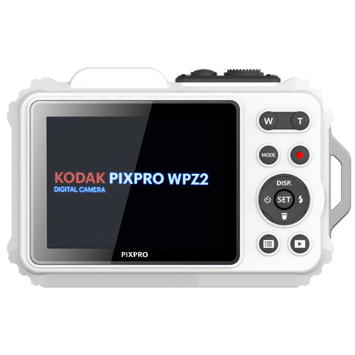 Kodak Waterproof WPZ-2, 4x Zoom, Wi-Fi, White