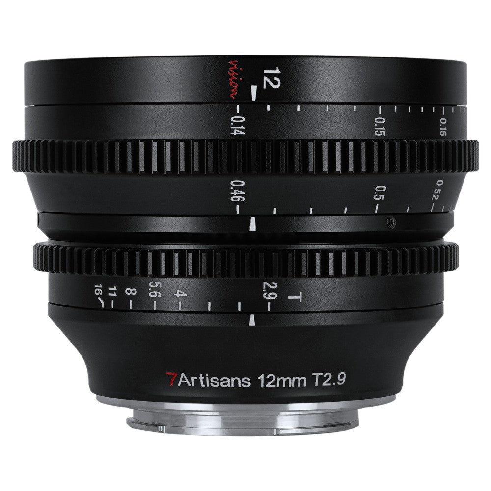 7artisans 12mm T2.9 Sony (monture E)