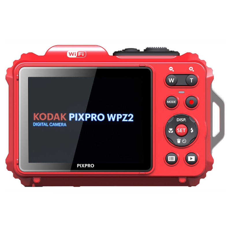 Kodak Waterproof WPZ-2 4x Zoom Wi-Fi Red