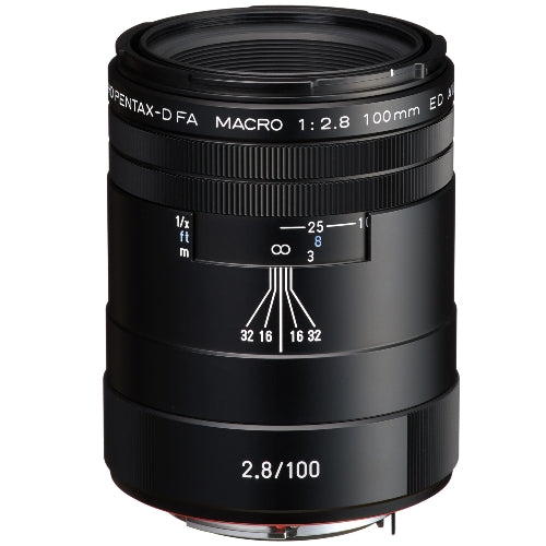 Pentax 100mm f/2.8 HD DFA ED AW Macro noir