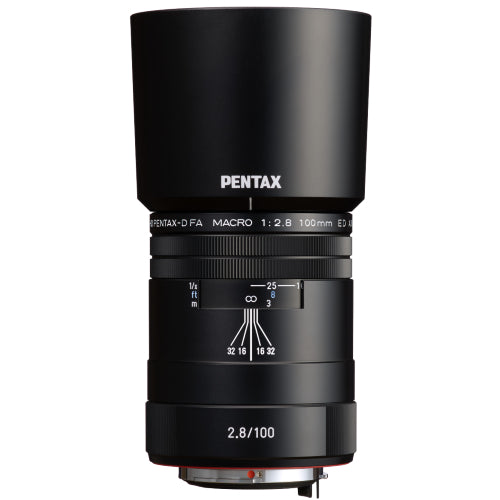 Pentax 100mm f/2.8 HD DFA ED AW Macro noir