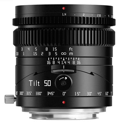 TTArtisan Tilt 50mm f/1.4 E Schwarz