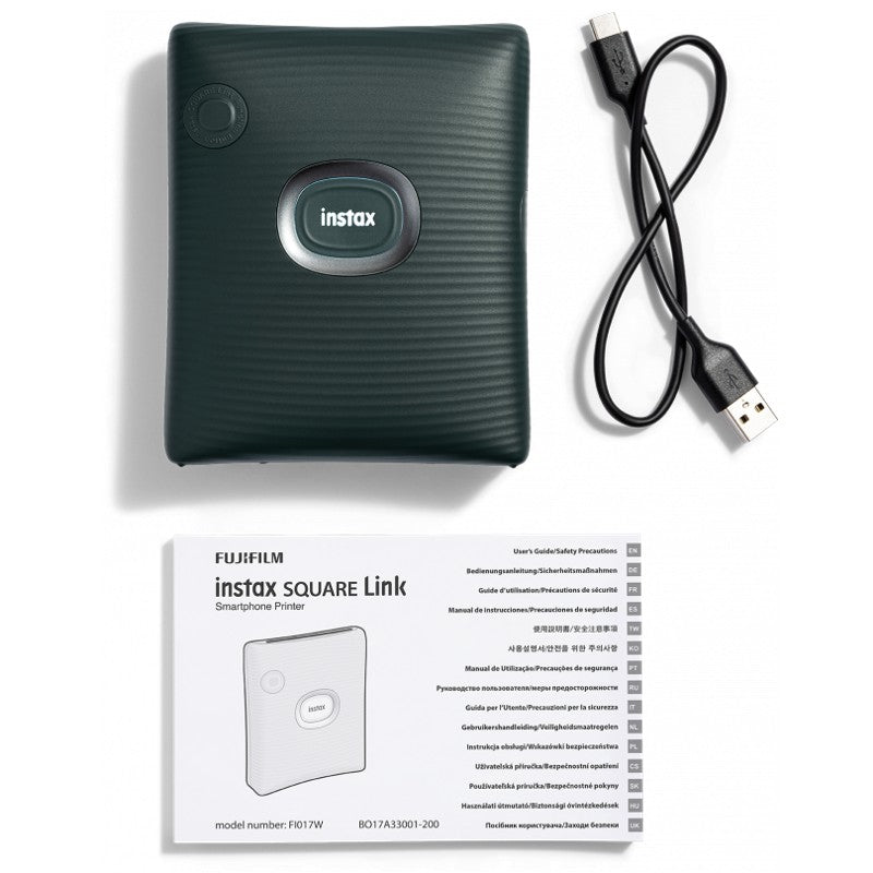 Fujifilm INSTAX SQUARE Link - Grün