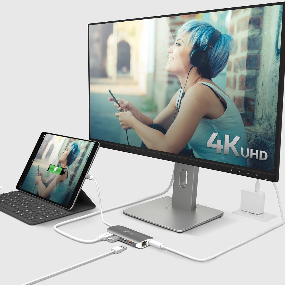 j5create USB-C Multi Adaptateur (9 fonctions en 1)