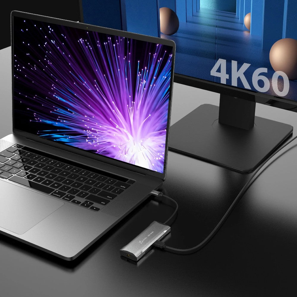 j5create 4K60 Elite USB-C® 10 Go/s Mini Station d'Accueil