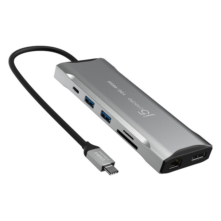 j5create 4K60 Elite USB-C® Triple-Monitor 10Gbps Mini Station d'Accueil