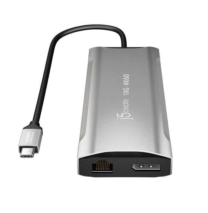j5create 4K60 Elite USB-C® Triple-Monitor 10Gbps Mini Station d'Accueil