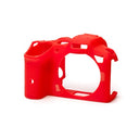 EasyCover Coque de boîtier pour Canon R7 Rouge
