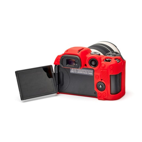 EasyCover Coque de boîtier pour Canon R7 Rouge