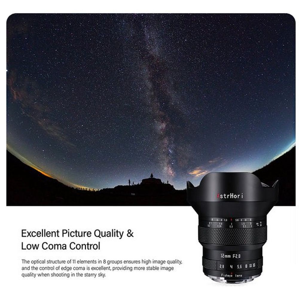 AstrHori 12mm f/2.8 Fisheye L-Mount