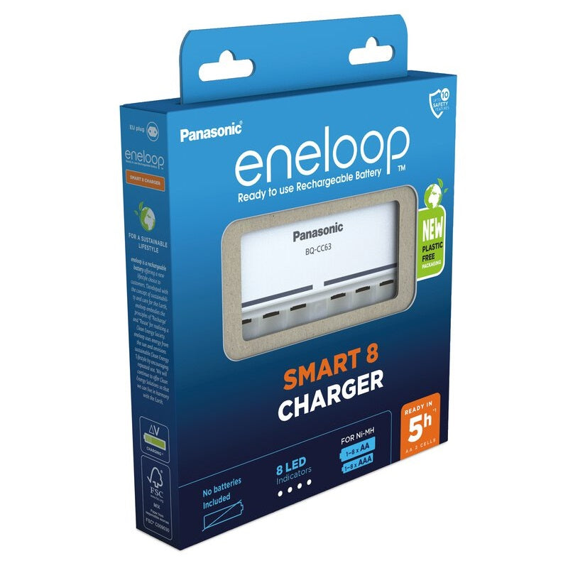Panasonic Eneloop CC63 Chargeur 8 cellules