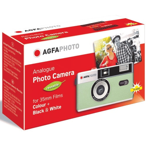 AgfaPhoto Reusable Photo Camera 35mm Mint Green